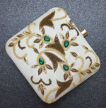 Embroiderey Clutch - Zoha Los Angeles