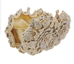 Luxury Flower Gold Clutch - Zoha Los Angeles