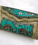 Mosaic Brass Bag - Zoha Los Angeles