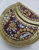 Mosaic Brass Bag - Zoha Los Angeles