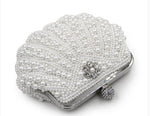 White Pearl Clutch - Zoha Los Angeles