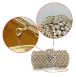 Luxury Gold Clutch - Zoha Los Angeles