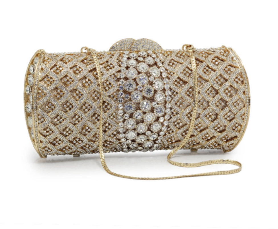 Luxury Gold Clutch - Zoha Los Angeles
