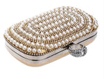 Pearl Gold Clutch - Zoha Los Angeles