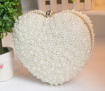 White Pearl Clutch - Zoha Los Angeles