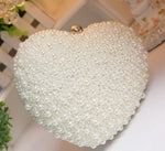 White Pearl Clutch - Zoha Los Angeles