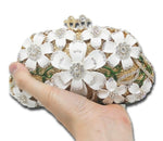 Flower Luxury Clutch - Zoha Los Angeles