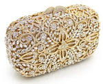 Luxury Gold Crystal Clutch - Zoha Los Angeles