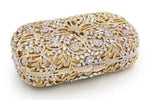 Luxury Gold Crystal Clutch - Zoha Los Angeles