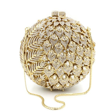 Gold Luxury Gold Clutch - Zoha Los Angeles