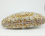 Peacock Crystal Luxury Clutch - Zoha Los Angeles